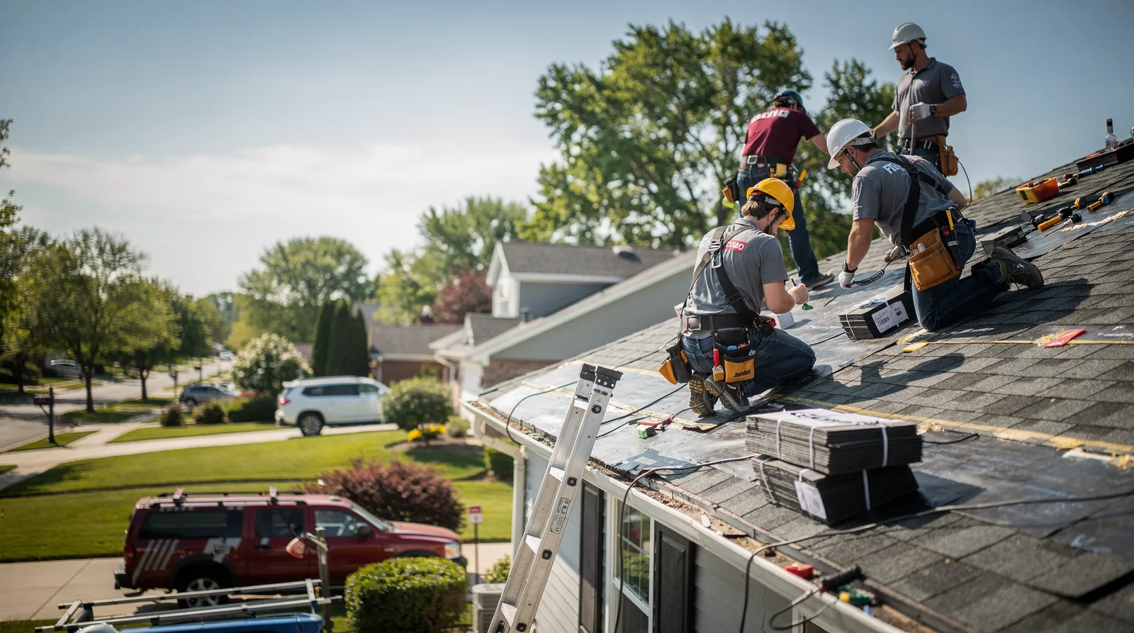 Roof Repair in Caseyville, IL around you